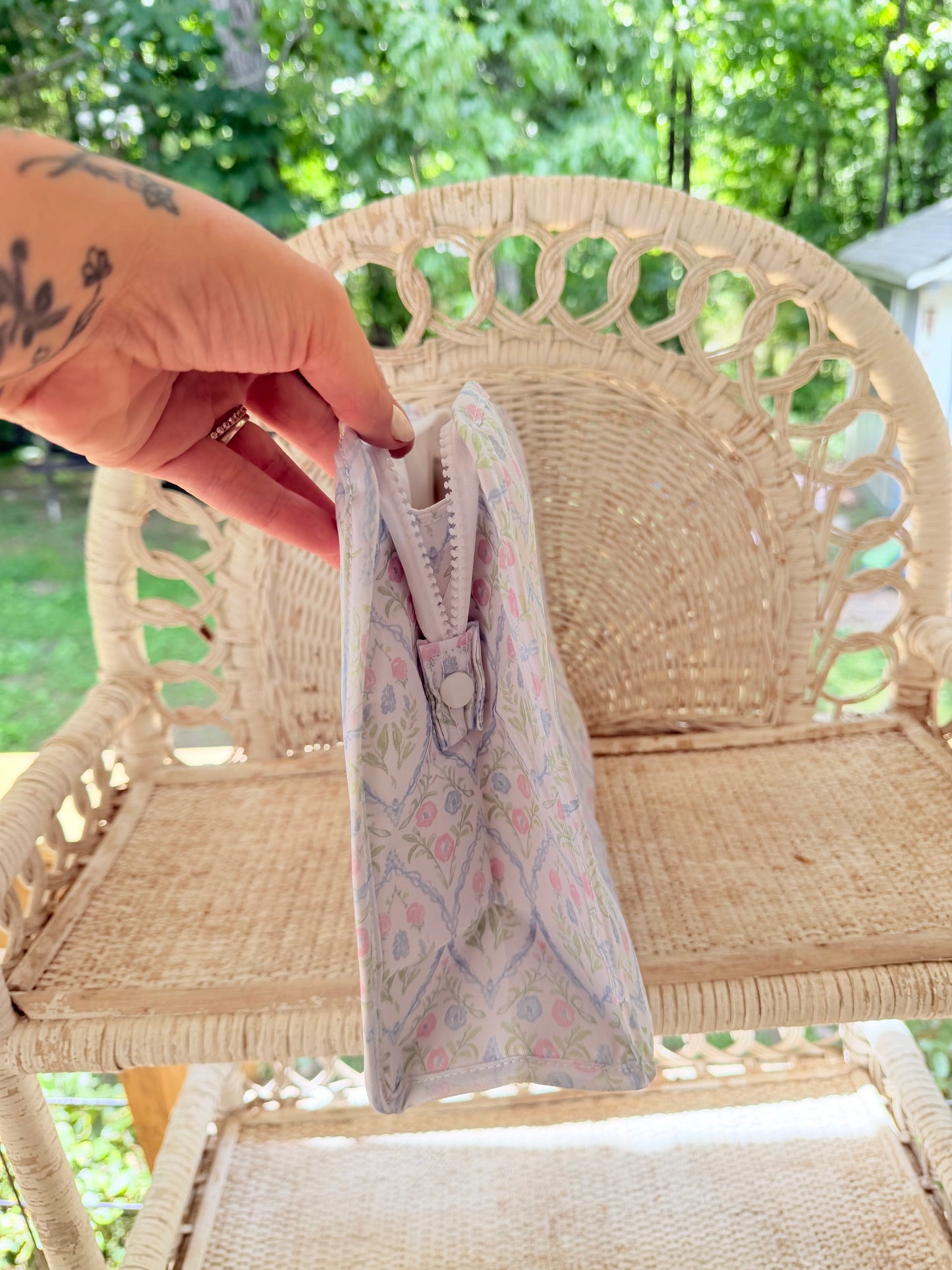 Canvas/Nylon Zipper Pouch