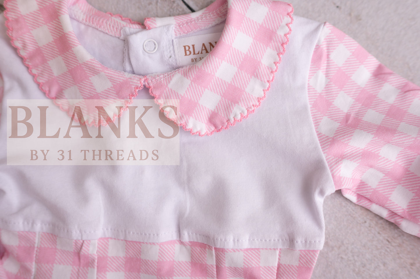 Gingham Footie