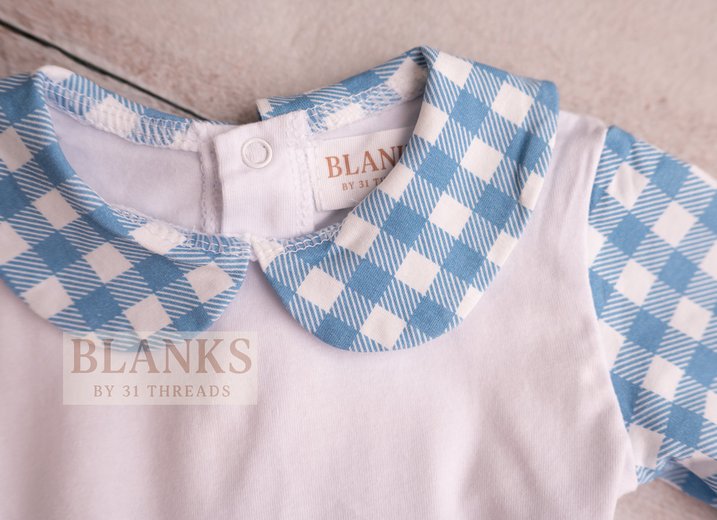 Gingham Footie