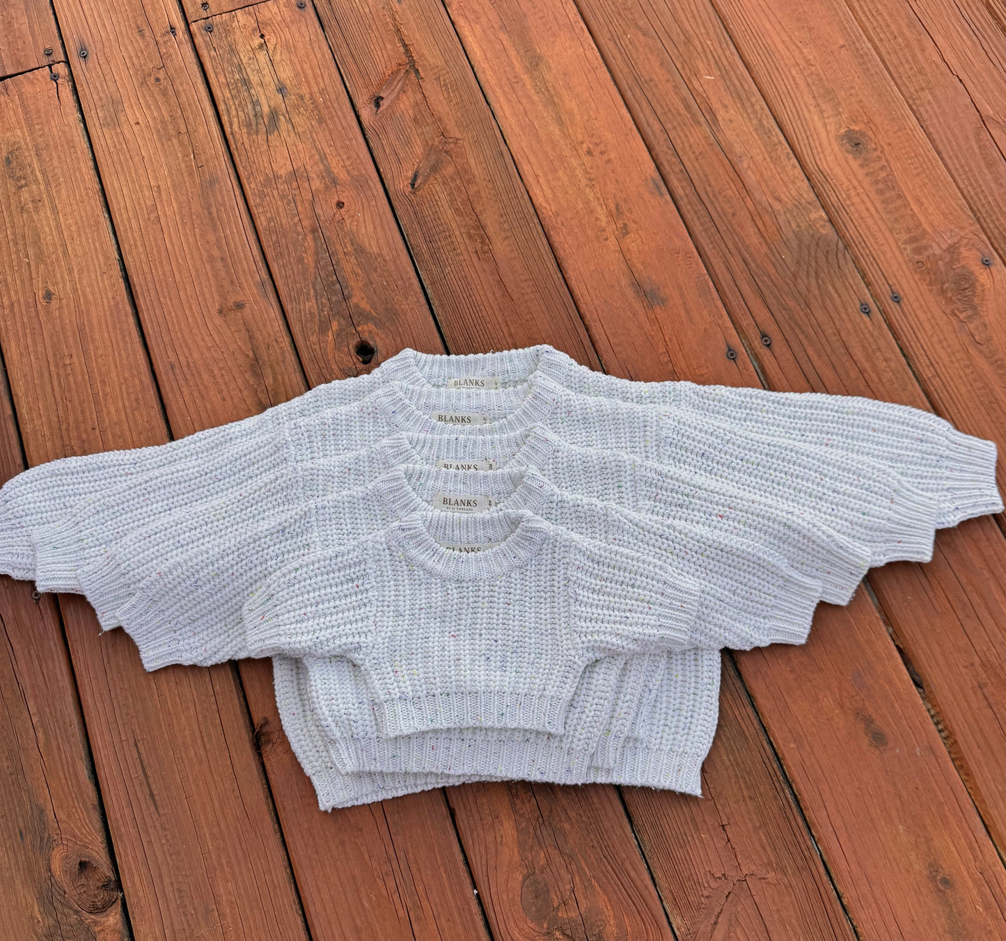 Chunky Knit Sprinkle Sweater