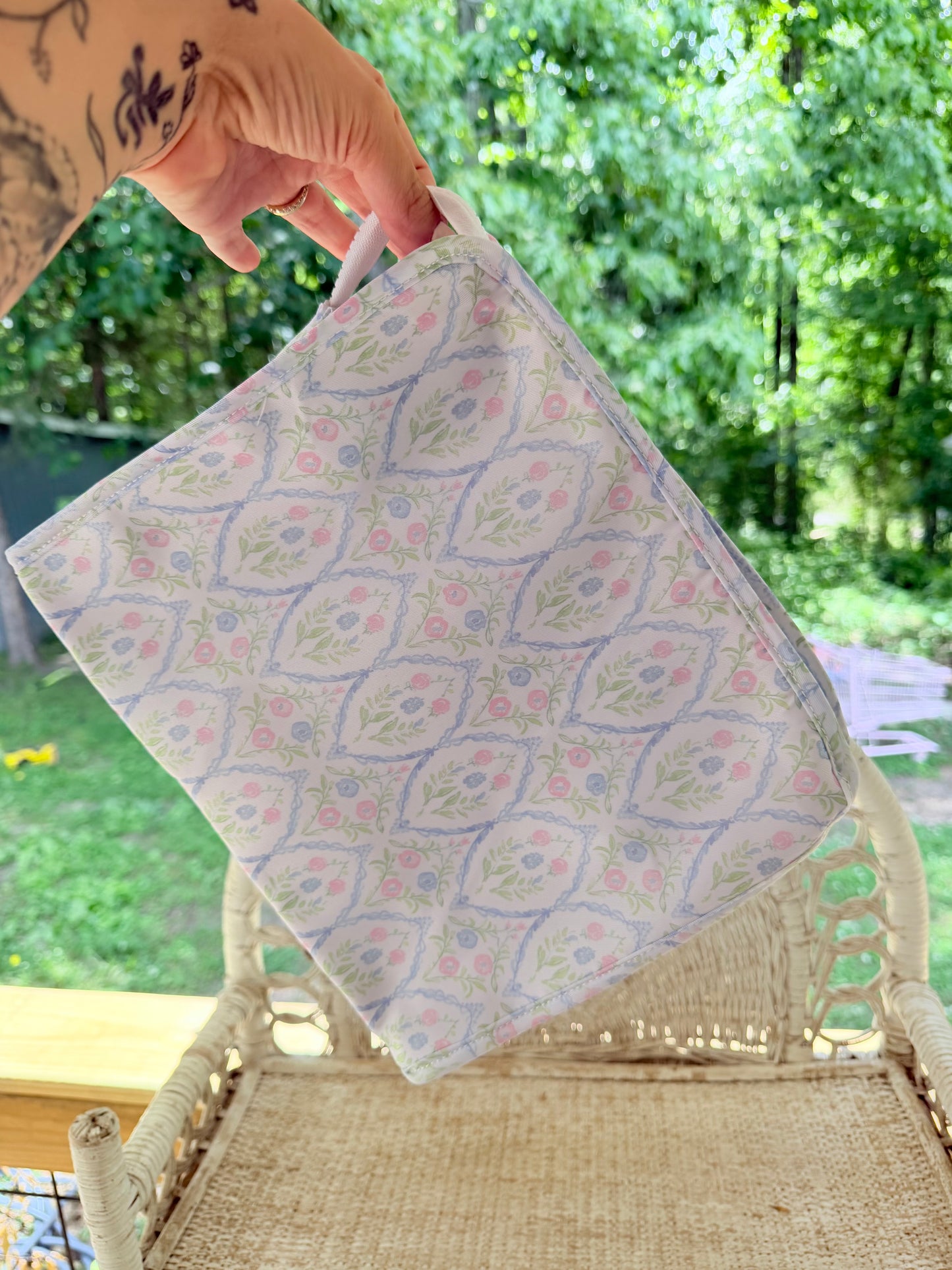Canvas/Nylon Zipper Pouch