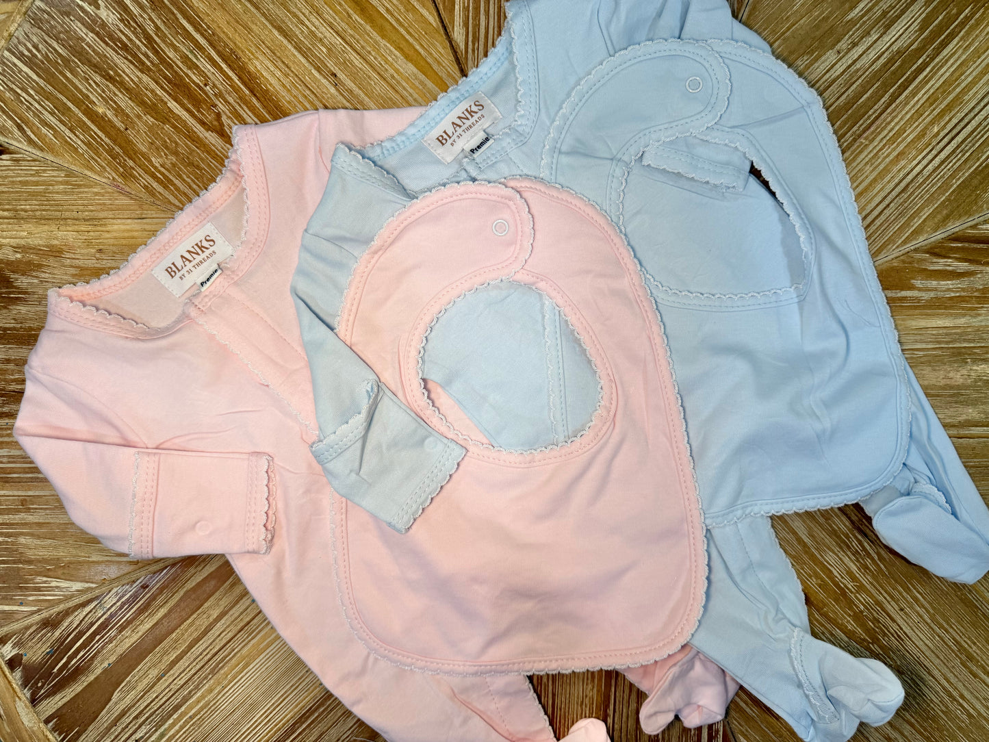 Bibs - Picot Trim