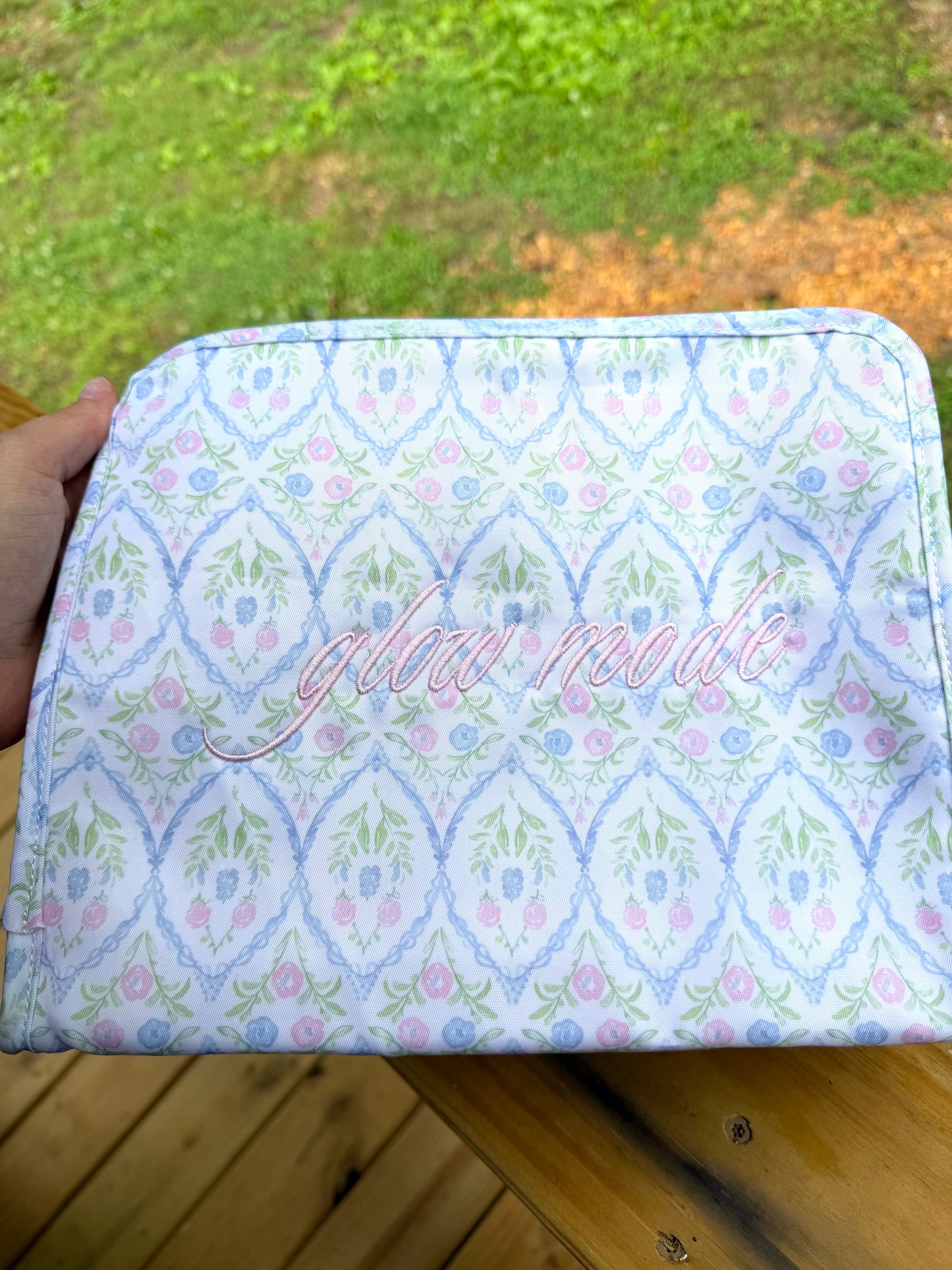Canvas/Nylon Zipper Pouch