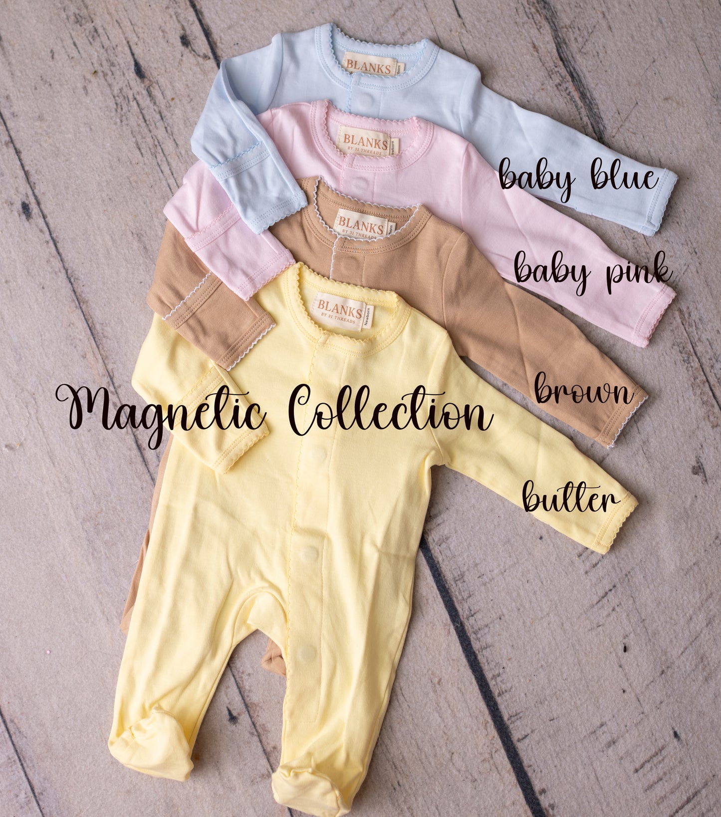 Magnetic Picot Trim Footies