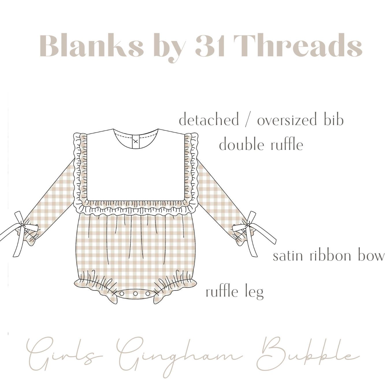 Girl Khaki Bubble