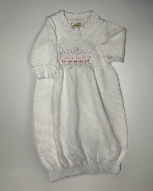 Newborn Knit Gown