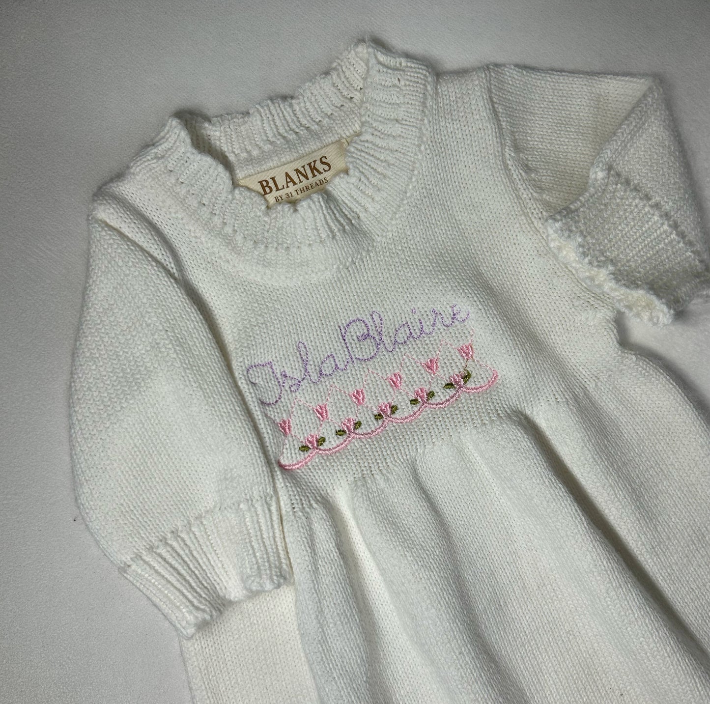 Newborn Knit Gown