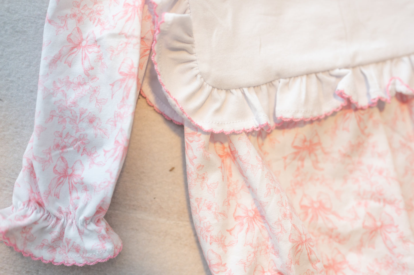 Pink Toile Bubble
