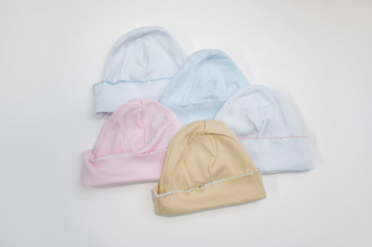 Picot Trim Hats