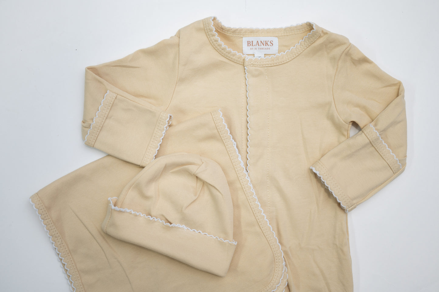 Picot Trim Burp Cloths