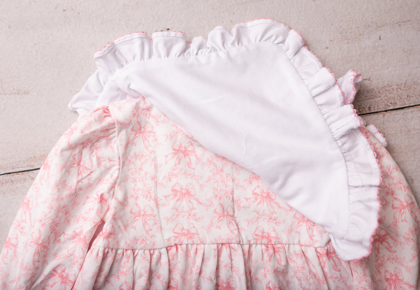 Pink Toile Dress - Ready to Ship