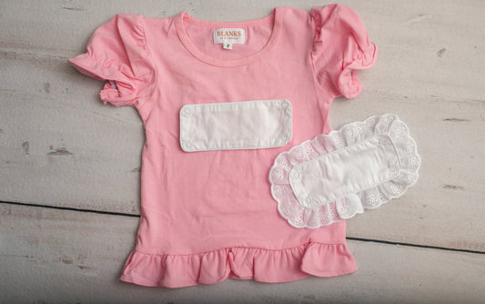 Switch A Stitch - Panel Ruffle Tee