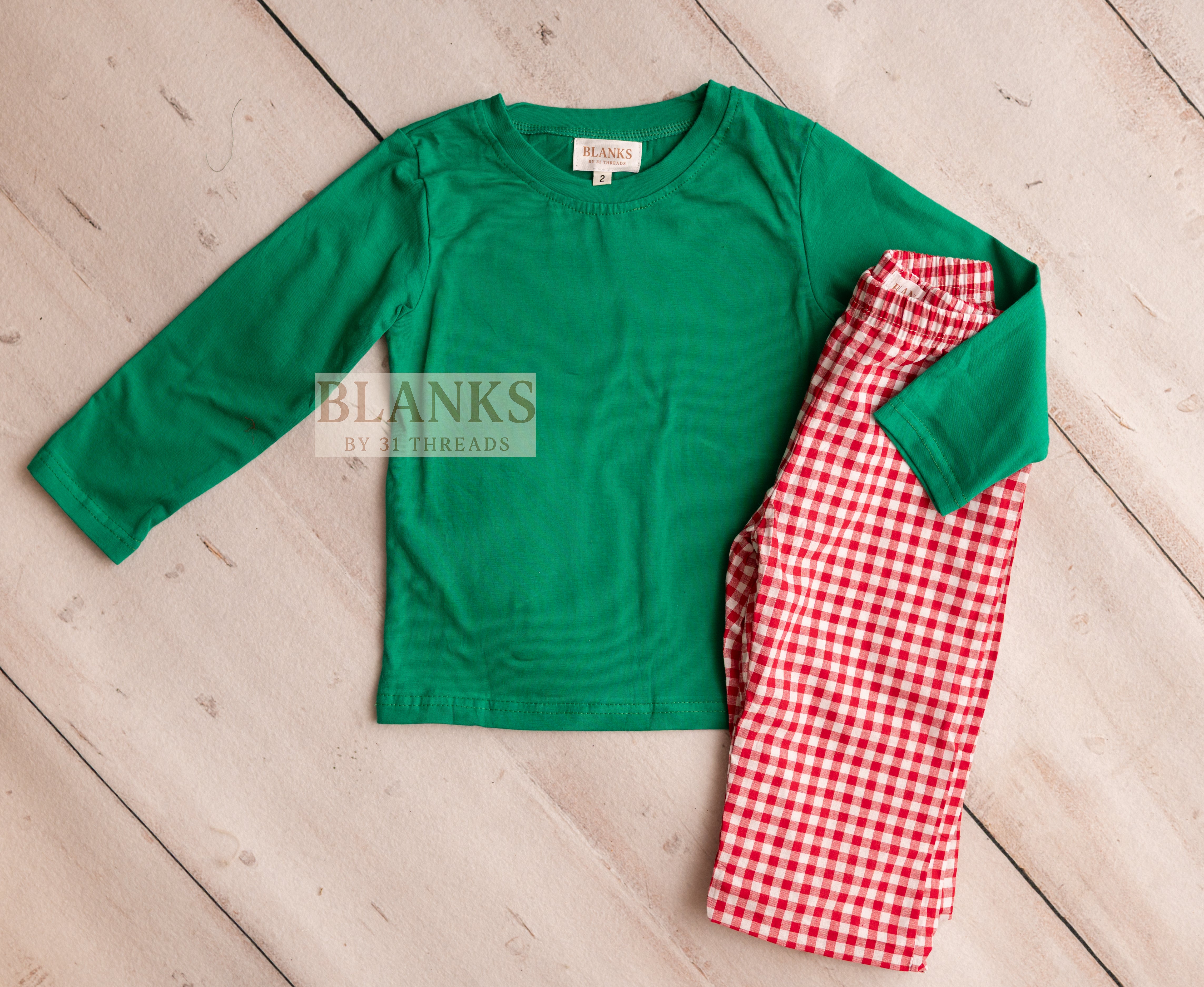 Boy Christmas Pant Set Blanks for Embroidery – Blanks by 31 Threads