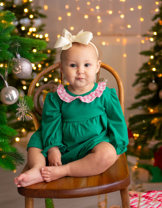Girls Christmas Diaper Set